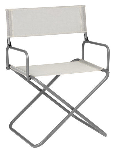 LAFUMA Klappsessel FGX XL seigle II Gestell titane in Seigle, Braun, Titane, Grau präsentiert im Onlineshop von KAQTU Design AG. Gartenstuhl mit Armlehnen ist von LAFUMA