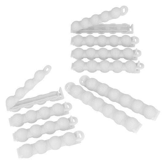 METALTEX Beutel-Clips 10 Stück Grössen und Farben assortiert in Assortiert präsentiert im Onlineshop von KAQTU Design AG. Folien + Beutel ist von METALTEX