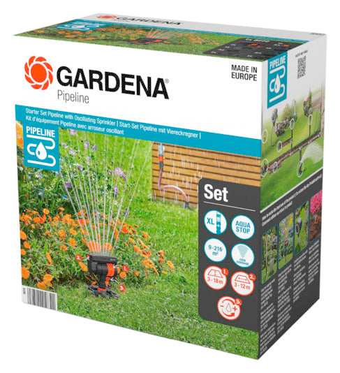 GARDENA Viereckregner Startset Pipeline in  präsentiert im Onlineshop von KAQTU Design AG. Bewässerung ist von GARDENA