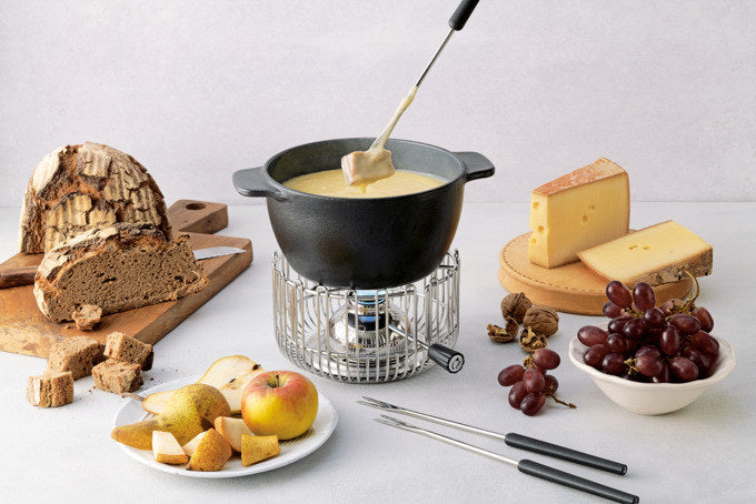 KISAG Rechaud Davos in Silber präsentiert im Onlineshop von KAQTU Design AG. Fondue-Rechauds ist von KISAG