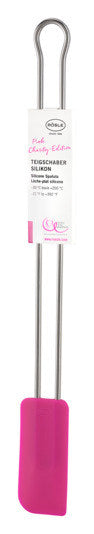 RÖSLE Teigschaber Silikon pink schmal 26 cm in Silber, Pink, Rot präsentiert im Onlineshop von KAQTU Design AG. Teigschaber ist von RÖSLE