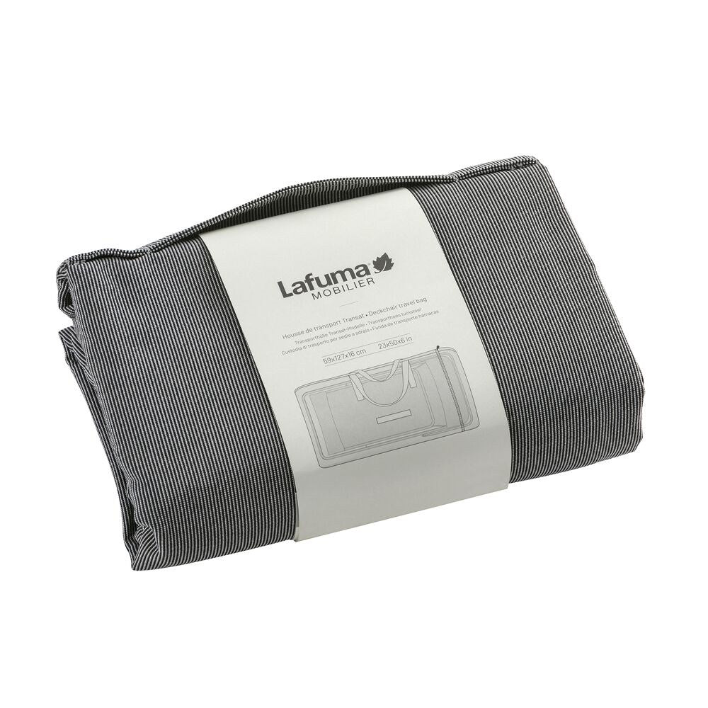 LAFUMA Transporttasche anthrazit 59x124x16 cm in Anthrazit, Grau präsentiert im Onlineshop von KAQTU Design AG. Gartenmöbelabdeckung ist von LAFUMA
