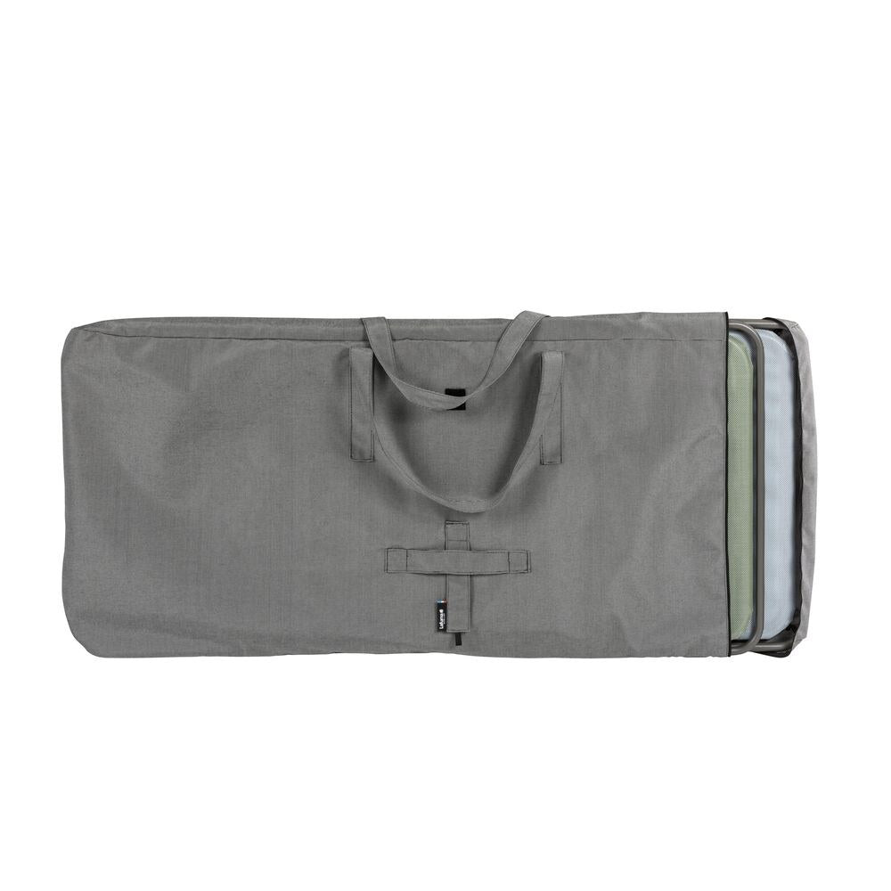 LAFUMA Transporttasche anthrazit 59x124x16 cm in Anthrazit, Grau präsentiert im Onlineshop von KAQTU Design AG. Gartenmöbelabdeckung ist von LAFUMA