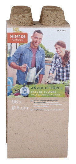 SIENA GARDEN Anzuchttopf ø 6 cm 96 Stück in Natur, Braun präsentiert im Onlineshop von KAQTU Design AG. Anzuchttopf ist von SIENA GARDEN
