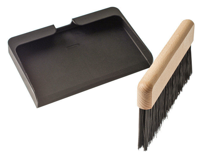 EBNAT Tischkehrer Set purus in Natur, Braun, Schwarz präsentiert im Onlineshop von KAQTU Design AG. Reinigung & Wäsche ist von EBNAT