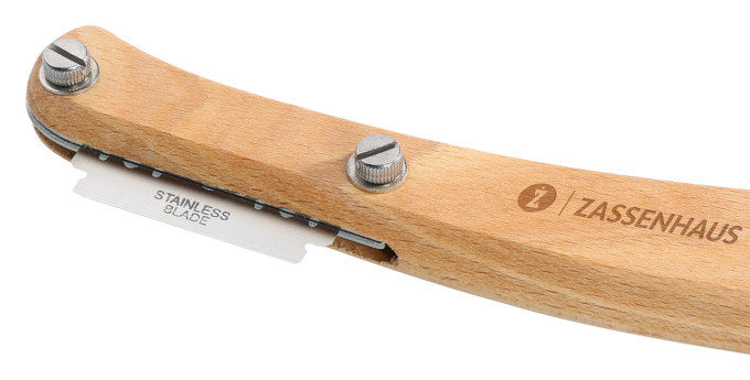ZASSENHAUS Bäckermesser 19 cm in Natur, Braun, Silber präsentiert im Onlineshop von KAQTU Design AG. Küchenmesser ist von ZASSENHAUS
