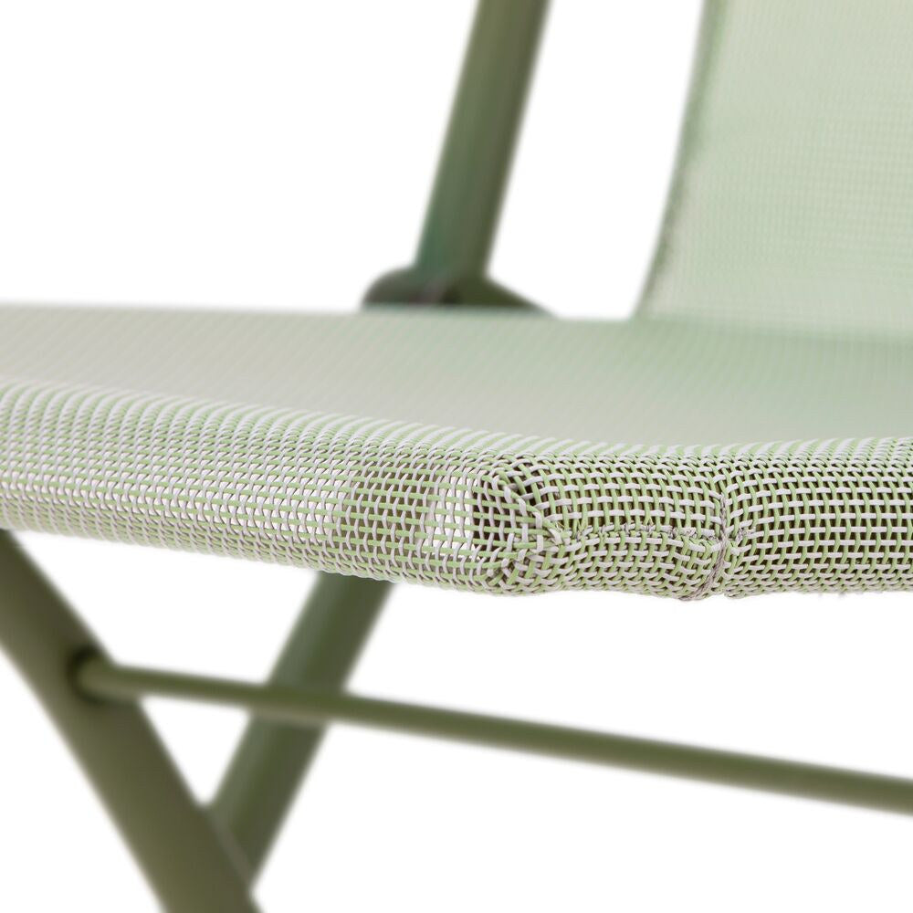 LAFUMA Klappsessel Balcony CB moss in Moss, Grün präsentiert im Onlineshop von KAQTU Design AG. Gartenstuhl mit Armlehnen ist von LAFUMA