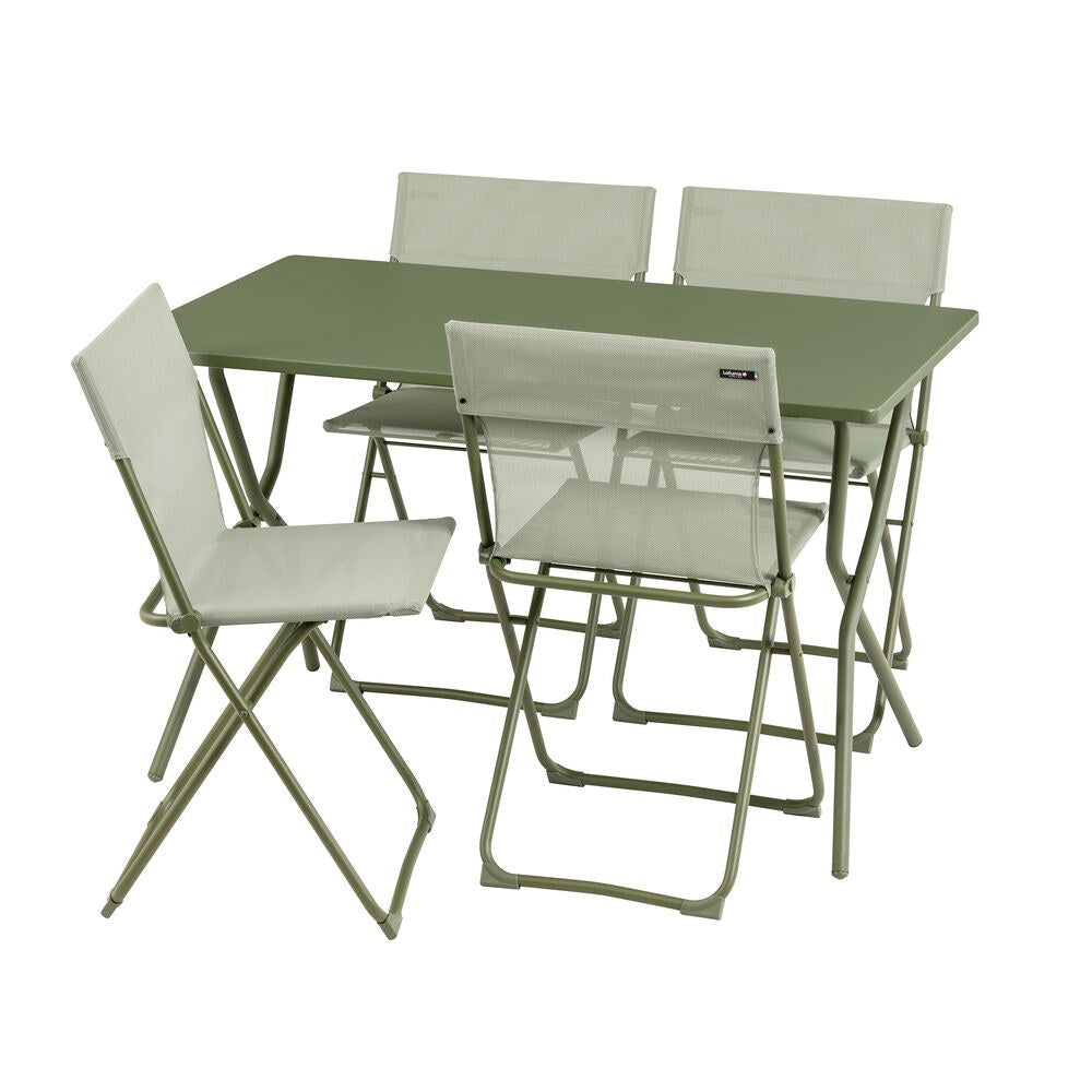 LAFUMA Klappsessel Balcony CB moss in Moss, Grün präsentiert im Onlineshop von KAQTU Design AG. Gartenstuhl mit Armlehnen ist von LAFUMA