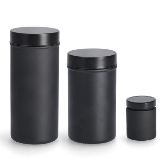 Vorratsglas m.D. sw 900 ml in Schwarz präsentiert im Onlineshop von KAQTU Design AG. Vorratsbehälter ist von ZELLER PRESENT