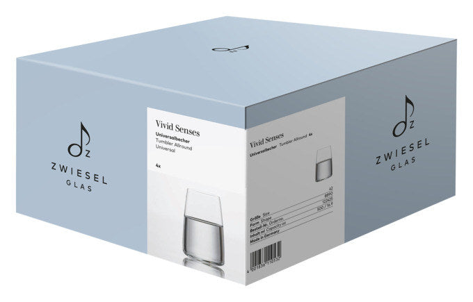 ZWIESEL GLAS Allroundglas Vivid Senses 42 4 Stück in Transparent präsentiert im Onlineshop von KAQTU Design AG. Trinkgläser ist von ZWIESEL GLAS