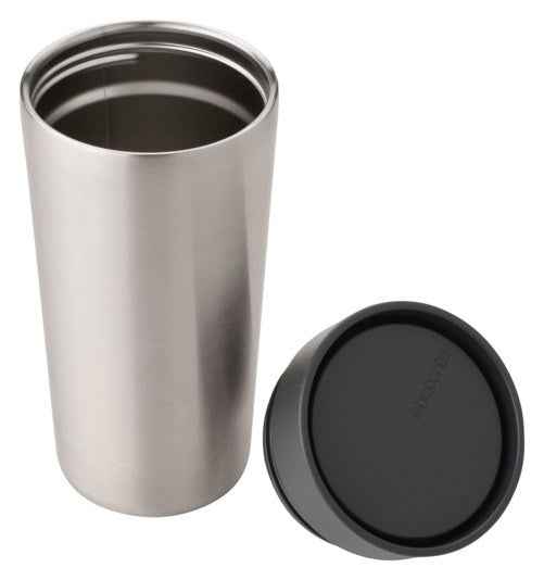 BRABANTIA Isolierbecher Make & Take dark grey 0.36 l in Dark grey, Grau präsentiert im Onlineshop von KAQTU Design AG. Thermosflasche ist von BRABANTIA