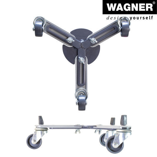 WAGNER Rolluntersetzer 265x375 mm Suncity klein in Grau präsentiert im Onlineshop von KAQTU Design AG. Pflanzenroller ist von WAGNER