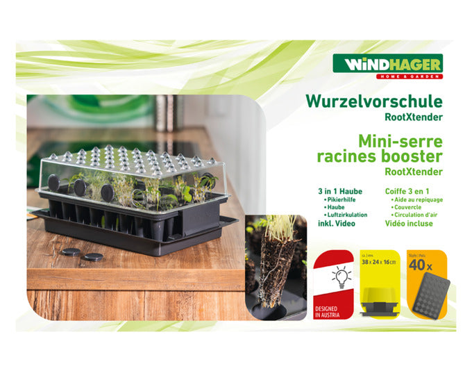 WINDHAGER Wurzeltrainer System 38x24x16.5 cm in  präsentiert im Onlineshop von KAQTU Design AG. Pflanzentopf Outdoor ist von WINDHAGER