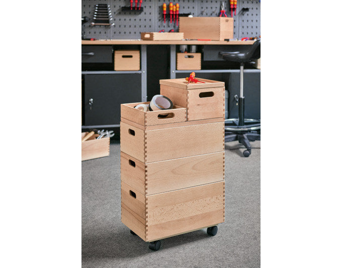 ZELLER Rollbrett für Allzweckkisten 35x27.5 cm in Natur, Braun präsentiert im Onlineshop von KAQTU Design AG. Haushaltshilfen ist von ZELLER PRESENT