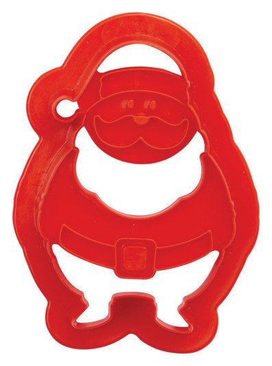 DECORA Ausstecher 2er Weihnachtsmann & Rentier auf Karte in Rot, Braun präsentiert im Onlineshop von KAQTU Design AG. Ausstecher ist von DECORA