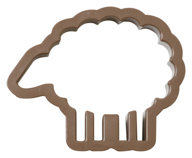 DECORA Ausstecher 2er Esel & Schaf auf Karte in Braun präsentiert im Onlineshop von KAQTU Design AG. Ausstecher ist von DECORA