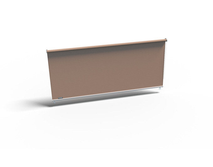 PLATINUM SUN & SHADE Rollo Coolfit sand 240x296 cm in Sand, Weiss präsentiert im Onlineshop von KAQTU Design AG. Outdoor Rollos ist von PLATINUM SUN & SHADE