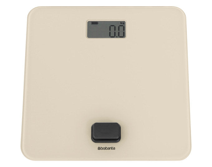 BRABANTIA Personenwaage ReNew batterielos soft beige in Soft beige, Weiss präsentiert im Onlineshop von KAQTU Design AG. Personenwaage ist von BRABANTIA