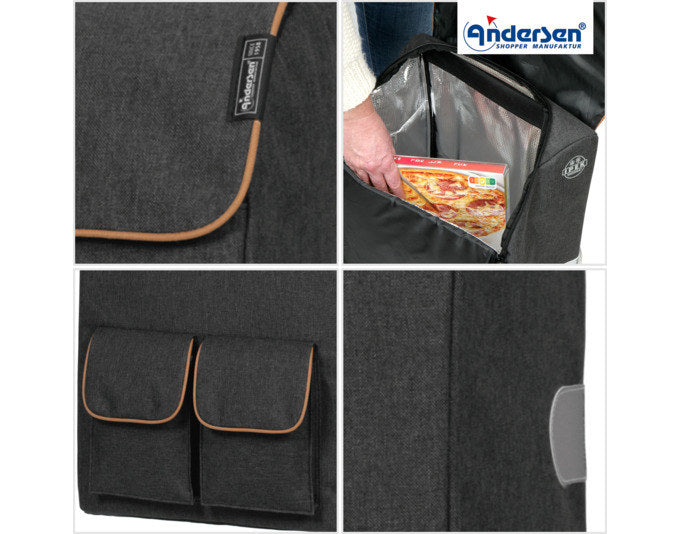 ANDERSEN Einkaufswagen Treppensteiger Scala Ipek Ma schwarz in Schwarz präsentiert im Onlineshop von KAQTU Design AG. Haushaltshilfen ist von ANDERSEN