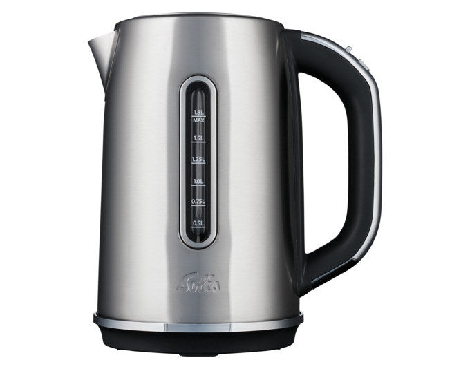 SOLIS Wasserkocher Flexi Temp Kettle 1.7 l in Schwarz, Silber präsentiert im Onlineshop von KAQTU Design AG. Wasserkocher ist von SOLIS