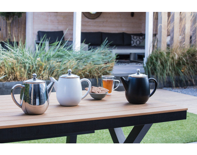 BREDEMEIJER Teekanne Duet Eva weiss matt 1.1 l in Weiss präsentiert im Onlineshop von KAQTU Design AG. Teekrüge ist von BREDEMEIJER