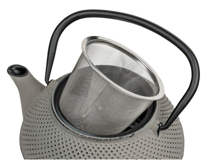 BREDEMEIJER Teekanne Jang grau 1.1 l in Schwarz präsentiert im Onlineshop von KAQTU Design AG. Teekrüge ist von BREDEMEIJER