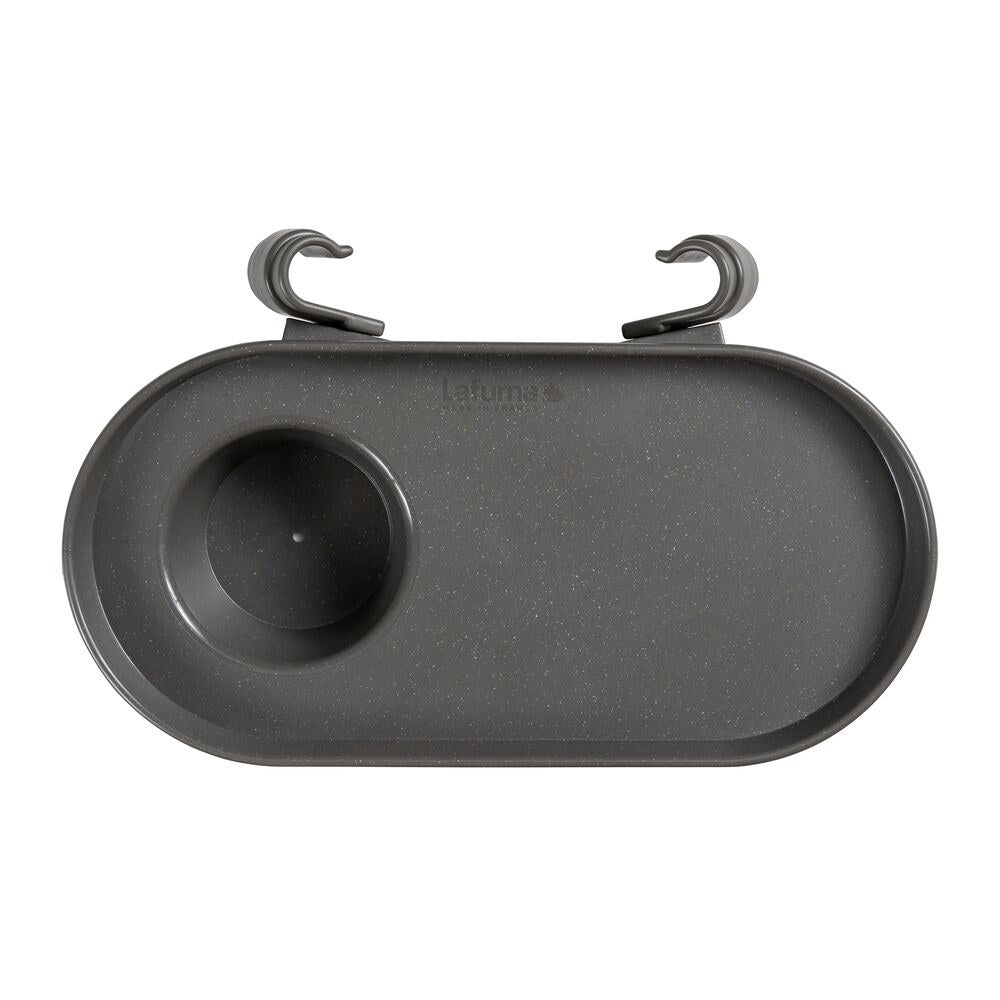 LAFUMA Getränkehalter zu Relaxliegen Kunststoff titan in Titane, Grau präsentiert im Onlineshop von KAQTU Design AG. Outdoor Zubehör ist von LAFUMA