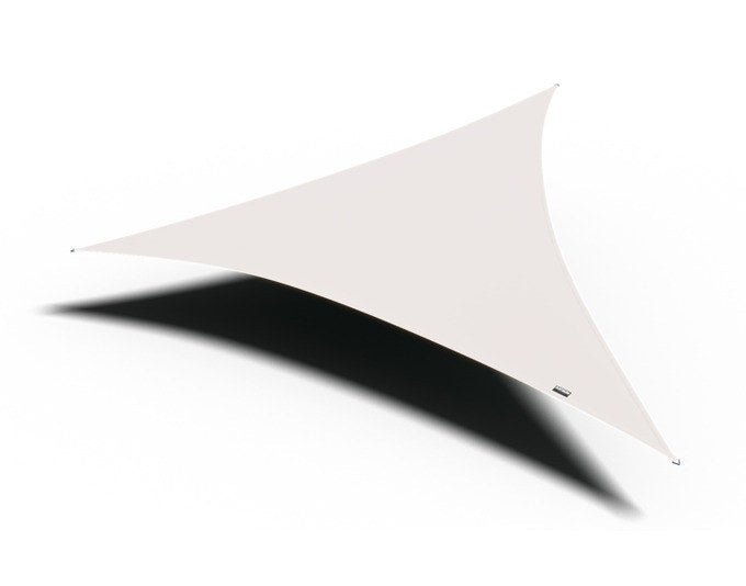 PLATINUM SUN & SHADE Sonnensegel Dreamsail Triangle cream 400x400x400 cm in Cream, Weiss präsentiert im Onlineshop von KAQTU Design AG. Sonnensegel ist von PLATINUM SUN & SHADE