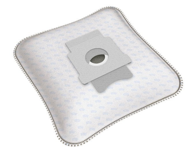 Weisse Staubsäcke aus Recyclingpapier für Saugroboter-Absaugstationen, 4er Pack der Marke SWIRL, Modell ROB 1 EcoPor.