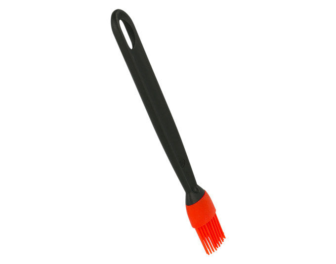 METALTEX Back- und Grillpinsel Silikon-Borsten schwarz/rot 22x3 cm in Rot, Schwarz präsentiert im Onlineshop von KAQTU Design AG. Backpinsel ist von METALTEX