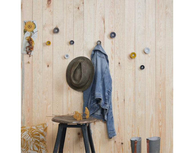 WAGNER Wandhaken Tulip hooks4home ø 50x30 mm schwarz in  präsentiert im Onlineshop von KAQTU Design AG. Kleiderhaken ist von WAGNER