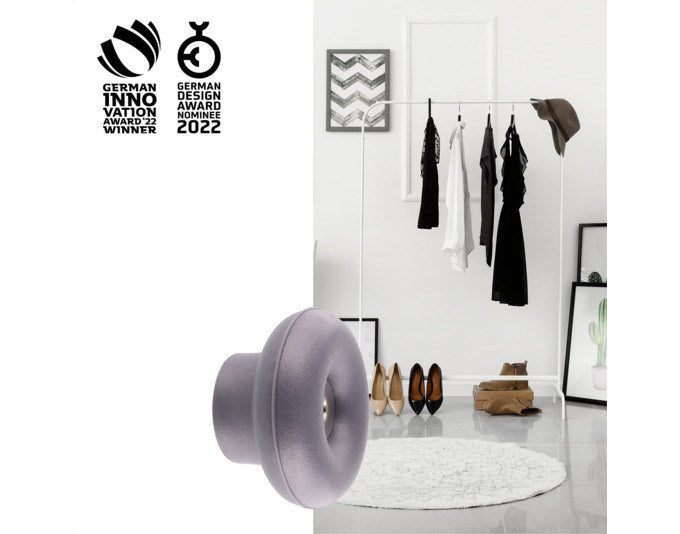WAGNER Wandhaken Dot hooks4home ø 50x31 mm grau in  präsentiert im Onlineshop von KAQTU Design AG. Kleiderhaken ist von WAGNER