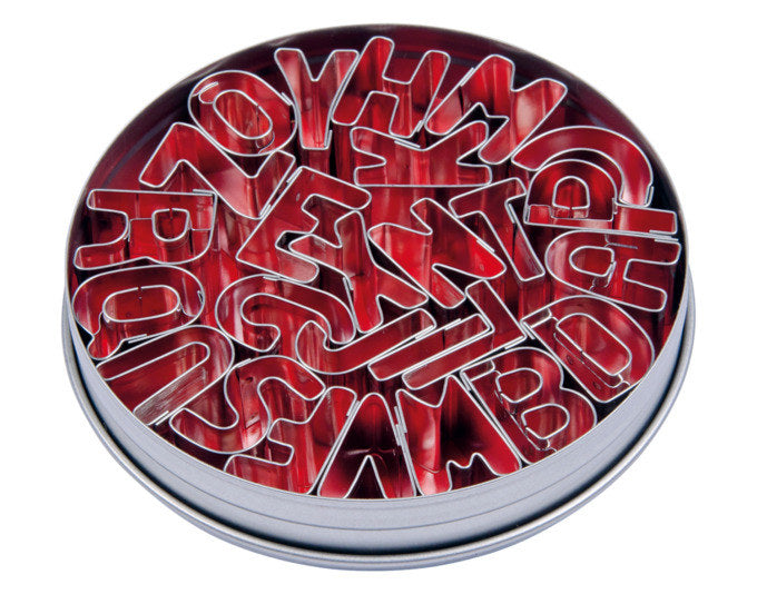 STÄDTER Ausstecher in Dose Buchstaben 2.5 cm in Silber präsentiert im Onlineshop von KAQTU Design AG. Ausstecher ist von STÄDTER
