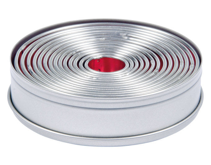 STÄDTER Ausstecher Ringe / Kreise ø 2.5–11 cm glatt in Silber präsentiert im Onlineshop von KAQTU Design AG. Ausstecher ist von STÄDTER