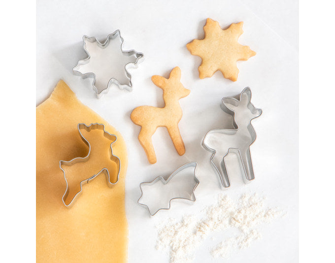 STÄDTER Ausstecher Set Little Christmas 4-teilig 4-6 cm in Silber präsentiert im Onlineshop von KAQTU Design AG. Ausstecher ist von STÄDTER