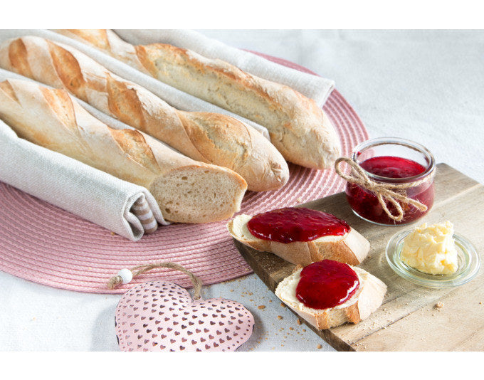 STÄDTER Baguette-Backblech 37x24x2.5 cm silber We love baking in Silber präsentiert im Onlineshop von KAQTU Design AG. Backbleche ist von STÄDTER