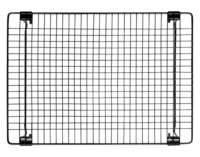 STÄDTER Kuchengitter/Kühlgitter 34x24x6 cm schwarz rechteckig in  präsentiert im Onlineshop von KAQTU Design AG. Küchenhelfer ist von STÄDTER