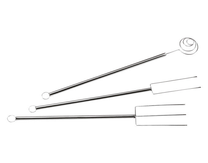 STÄDTER Pralinengabel-Set 3-teilig 21.5 cm in Silber präsentiert im Onlineshop von KAQTU Design AG. Küchenhelfer ist von STÄDTER