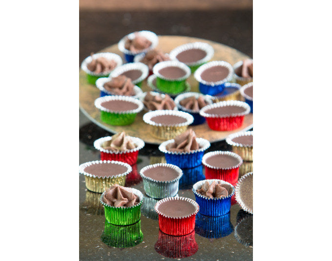 STÄDTER Pralinenkapseln bunt rund und oval je 25 Stück Alu in Assortiert präsentiert im Onlineshop von KAQTU Design AG. Backen ist von STÄDTER