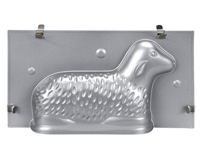 STÄDTER Backform 3D Osterlämmchen 27.5x15x7 cm in Silber präsentiert im Onlineshop von KAQTU Design AG. Backformen ist von STÄDTER