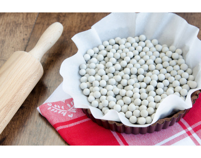 STÄDTER Blindbackkugeln aus Keramik weiss in  präsentiert im Onlineshop von KAQTU Design AG. Besteck ist von STÄDTER