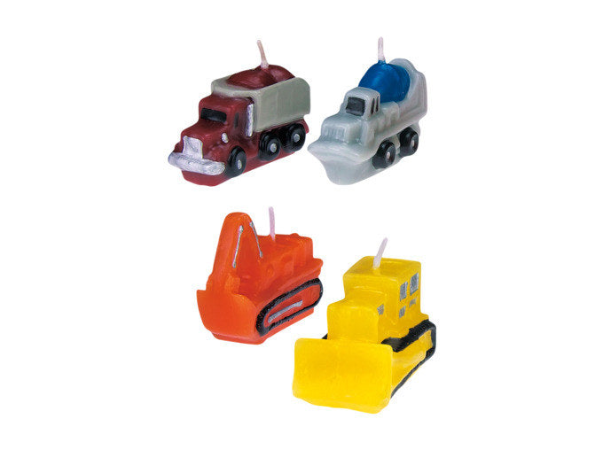 STÄDTER Kerzen Baustellenfahrzeuge 4–5 cm 4-teilig bunt in Assortiert präsentiert im Onlineshop von KAQTU Design AG. Kerzen ist von STÄDTER