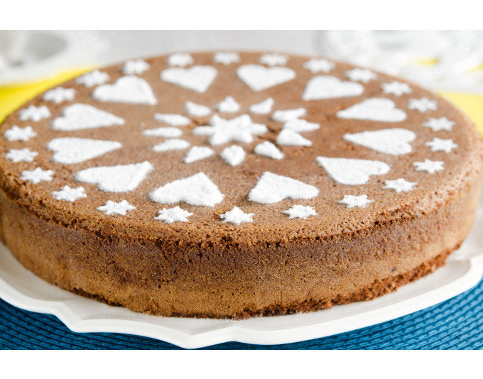 STÄDTER Kuchenheber und Verzierschablone ø 28 cm weiss in Weiss präsentiert im Onlineshop von KAQTU Design AG. Dekoration ist von STÄDTER