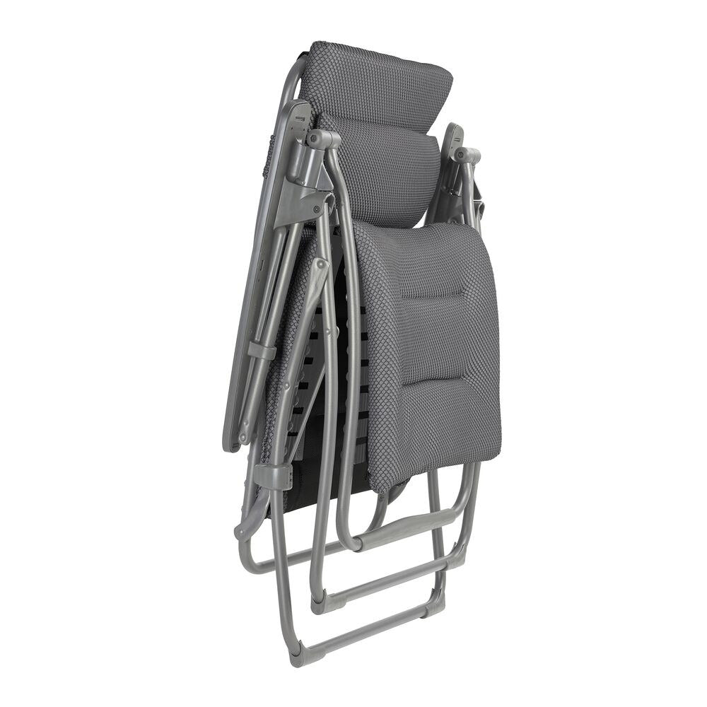 LAFUMA Relaxsessel Futura BeComfort® silver Gestell titane in Silver, Grau, Titane präsentiert im Onlineshop von KAQTU Design AG. Liegestuhl ist von LAFUMA