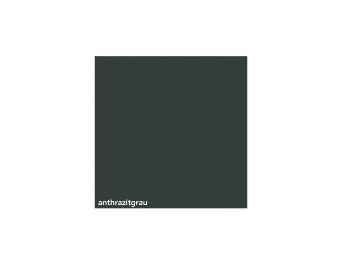 HUBER AG Briefkasten Alu 400 292x415x874 mm 3er übereinander RAL 7016 anthrazitgrau