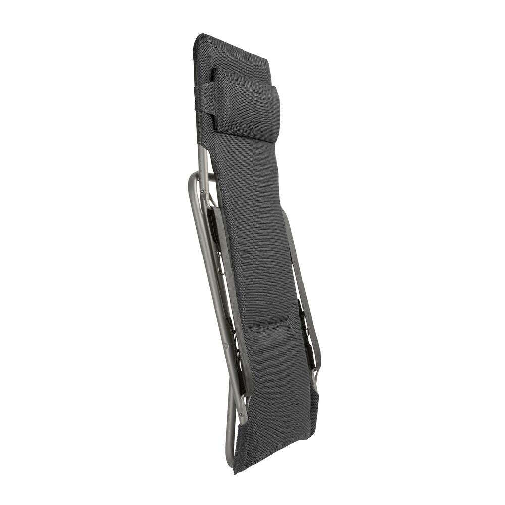 LAFUMA Sessel Transabed BeComfort® dark grey Gestell titane in Dark grey, Grau präsentiert im Onlineshop von KAQTU Design AG. Liegestuhl ist von LAFUMA