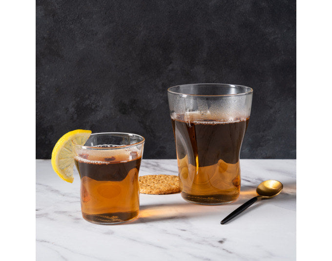 DUTCHDELUXES Becher verbeult Glas transparent 130 ml in Transparent präsentiert im Onlineshop von KAQTU Design AG. Trinkgläser ist von DUTCHDELUXES