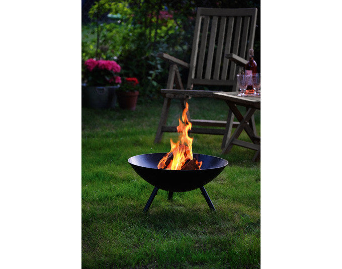 PHILIPPI Feuerschale Flames L ø 56 cm in Schwarz präsentiert im Onlineshop von KAQTU Design AG. Feuerschale ist von PHILIPPI
