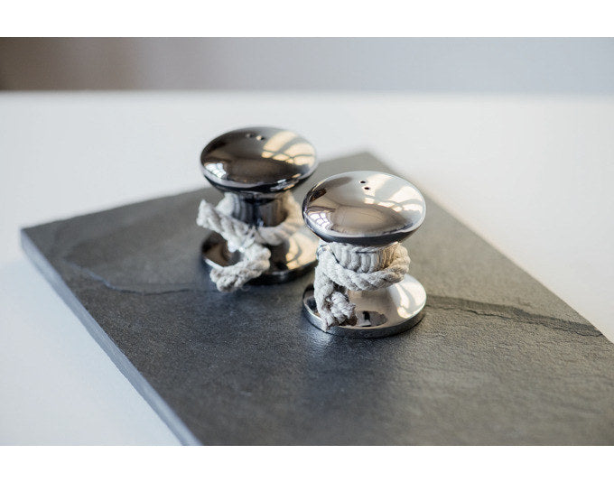 PHILIPPI Pfefferstreuer Hamburger mit Tau Metall 4x4x5 cm anthrazit in Chrom, Silber, Schwarz präsentiert im Onlineshop von KAQTU Design AG. Streuer ist von PHILIPPI