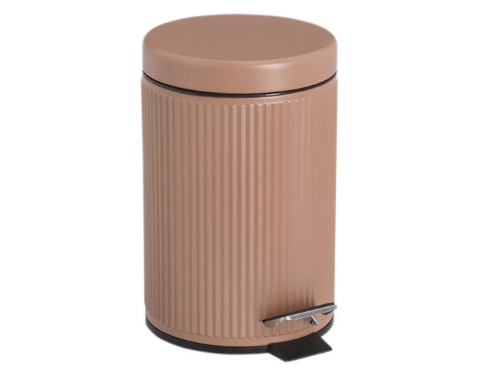 ZELLER Treteimer Metall mocca 3 l ø 17x26 cm in Mocca, Braun präsentiert im Onlineshop von KAQTU Design AG. Treteimer ist von ZELLER PRESENT